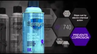 Sprayon WL740 - Zinc Rich Galvanizing Compound