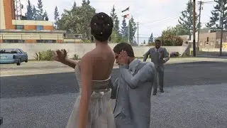 GTA V - Wedding (Random Event) [ PS5 4K ]