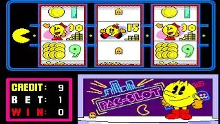 ARCADE MACHINES MAME PAC SLOT DIGITAL SLOT 1996 NAMCO PACMAN PAC MAN ELEMENTS