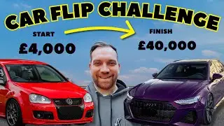 TURNING &pound;4,000 into &pound;40,000 FLIPPING CARS!!!! | ATTAINABLE DREAM CAR SERIES.