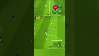 Through passing left or right ⚽️☠️👌 #efootball #efootball2024 #efootball2024mobile
