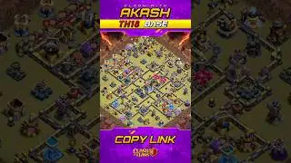 Only 1 Star TH18 War Base 2026 Anti 2 Star Anti Thrower Anti Meteor Golem Clash of Clans 🔥