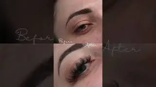 Watch how 4D lash extensions give instant glam #shorts