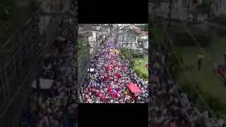 LULA ARRASTA MULTID&Atilde;O EM SALVADOR