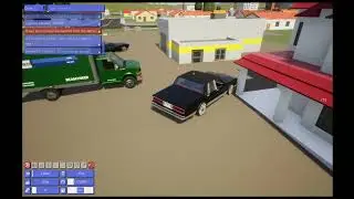Playing on a BR rp server as a legitimate cop patroller.