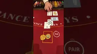 Удвоение 10 против 6 за 4000 долларов. Vegas Live, Venetian.