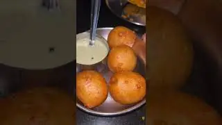 Mangalore famous Goli Baje😋 #food #snacks #streetfood #mumbai #karnatakafood #mumbaifoodie