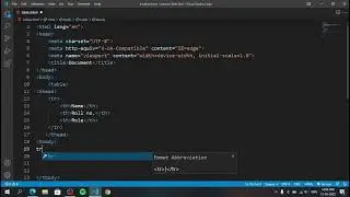 How to create tables in HTML | HTML Basics | TeamOdyssey