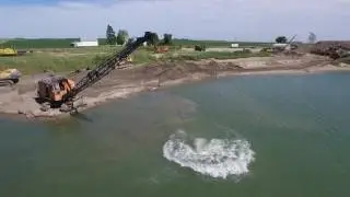 Northwest model 6 dragline (ex-Navy machine)