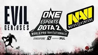 [RU] Evil Geniuses против Navi BO2 - ONE Esports Dota 2 World Pro Invitational Singapore @4liver_r