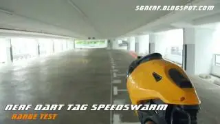 Nerf Dart Tag Speedswarm - Demo & Range Test