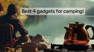 4 best gears Gadgets for outdoor Camping! available at Amazon! #camping #gadgets #amazongadgets