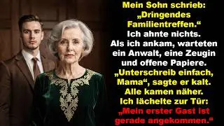 „Mama, unterschreib.“ Beim Familientreffen flog die Falle auf – ich war bereit!
