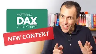 New exercises for Mastering DAX Video Course