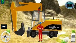 Road Builder 2021 Off Road Construction - Heavy Excavator Simulator -  Android Gameplay