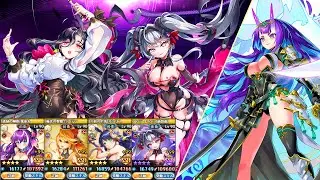 Kamihime Project JP - Light Ability Team vs High Raid Sukuna [光アビリティ vs  [鬼装・粋影]両面宿儺ハイレイド]