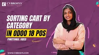 How to Manage Sorting Cart by Category in Odoo 18 POS | Odoo 18 New Features | Odoo 18 POS | Odoo 18