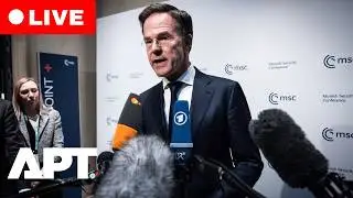 Munich Security Conference LIVE: NATO Chief Mark Rutte Gives Opening Statement to Media | APT
