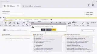 Tekla Ribbon - Thay đỏi kích thước nút lệnh trong ribbon
