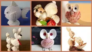 Gorgeous shell craft ideas/latest stunning animal craft ideas