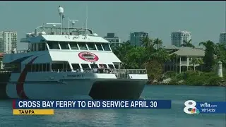 Popular Cross Bay Ferry service may end soon