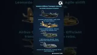 Modern Military Transport Aircraft &ndash; The Hidden Backbone of Warfare