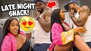 WE GOT EACH OTHER NAMES TATTED SEVERAL TIMES + LATE NIGHT SNACK WITH US!