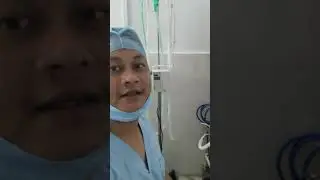 My first vlog in operation theatre room