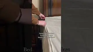 If You Hate Washing Your Sheets, You Need Beddy's ZipBase! #shorts #beddys