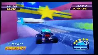 Monster Jam Urban Assault Walkthrough Avenger Race Circuit In Mall Madness