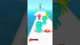 Man Runner 2048 Super Cool Funny Android Mobile Game part 5 | Short Gameplay Video