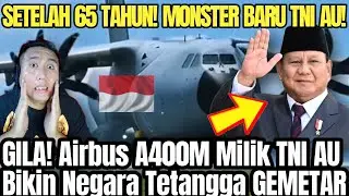 Setelah 65 Tahun Menunggu, Indonesia Punya PESAWAT MONSTER Ini! Airbus A400M!🇲🇾REACTION🇮🇩