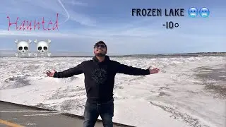 Haunted frozen lake | Port Stanley | -10 degree 🥶 | First time experience