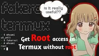 Fakeroot in Termux | Get ROOT access in Termux without root