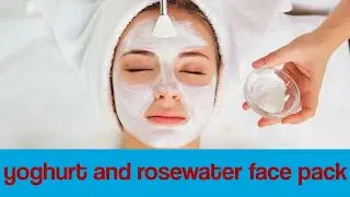 Yogurt ,Rosewater , and Vinegar face pack | Remedy for light Skin | Beauty Tips By zuni