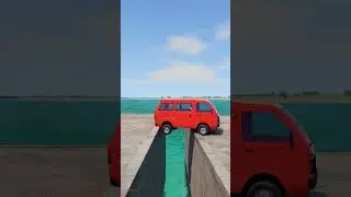 Truck vs Speed bumps | BeamNG Drive  #shortvideo #beamngdrive #simulation #india #truck #speedbump