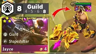 3 Star Jayce Full Crit + Rabadon's Ascended Deathcap + 8 Guild | TFT SET 7.5