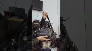 BEAUTIFUL BAG WITH LOTS OF LEATHER ☺ Fix ☎Wa083180492257