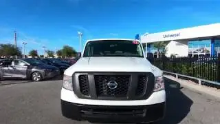2017 Nissan NV2500 HD S Interior