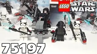 Обзор LEGO Star Wars 75197 - First Order Specialists Battle Pack