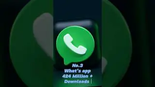 Most Used App In The world Of All Time // #top10  #apps #ranking