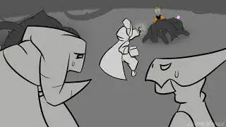 Hedwyn loses his shit (Pyre animatic)