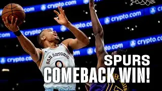 SPURS COMEBACK WIN VS LAKERS!