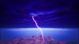 HUGE Lightning bolt EVENT in Fortnite Battle Royale (HITS PARADISE PALMS)