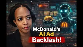 McDonald's AI ad triggers backlash! AI content judged against brand's best work.