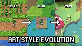 The evolution of A Frog's Tale art style