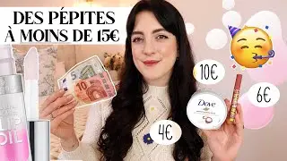 Des pépites à -15€ ! 🌟 💰 Produits PETITS PRIX qui m'ont bluffée et que j'adore ❤️😮 | LOdoesmakeup