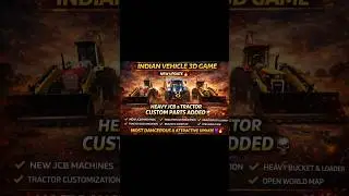 Monster New Holland Update 👹 || Indian vehicle simulator 3d  game || #newupdate​​ #viral​​ #shorts​​