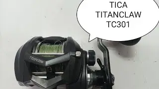CARRETE O REEL DE PESCA TICA TITANCLAW TC 301 LIMPIEZA MANTENIMIENTO Y REPARACION.