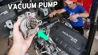 VACUUM PUMP BRAKE PUMP REPLACEMENT 2.4 CHRYSLER 200, RAM PROMASTER CITY, FIAT 500X TORO